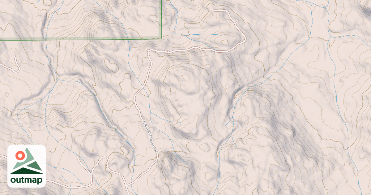 Map of Polk 2100113 Road