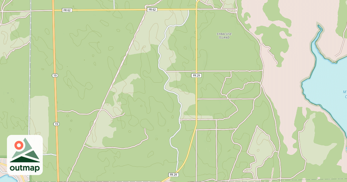 Map of USFS Motor Vehicle Use Map Roads {32E8F5F5-108A-4F0A-9ED7-927D582E2FD5}