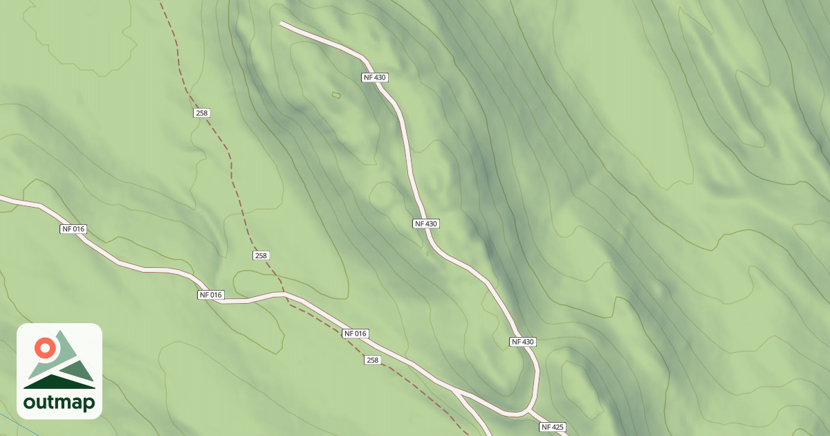 Map of MEADOWLARK