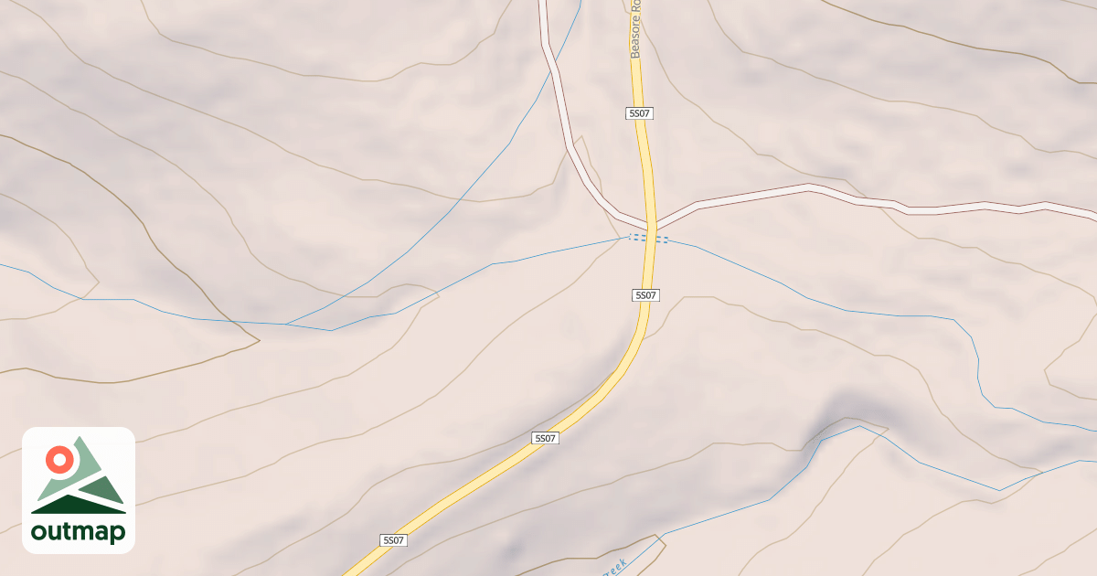 Map of BEASORE RD T5