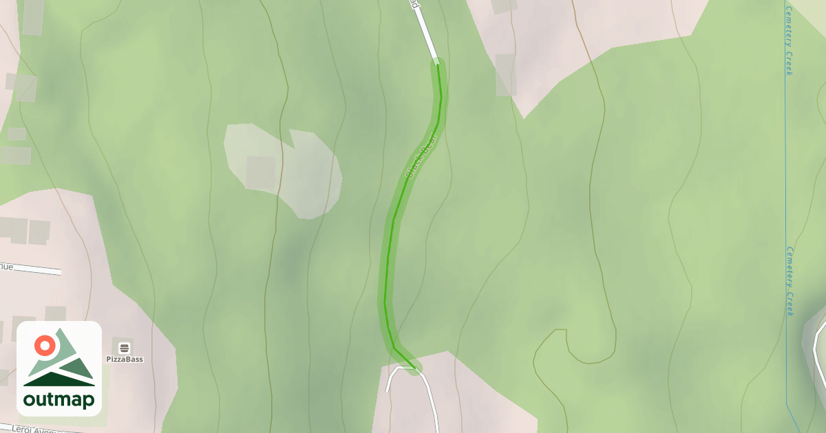 Map of Black Bear