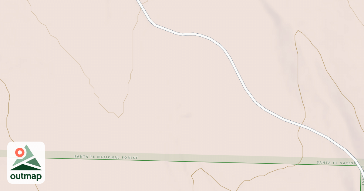 Map of GLORIETA MESA