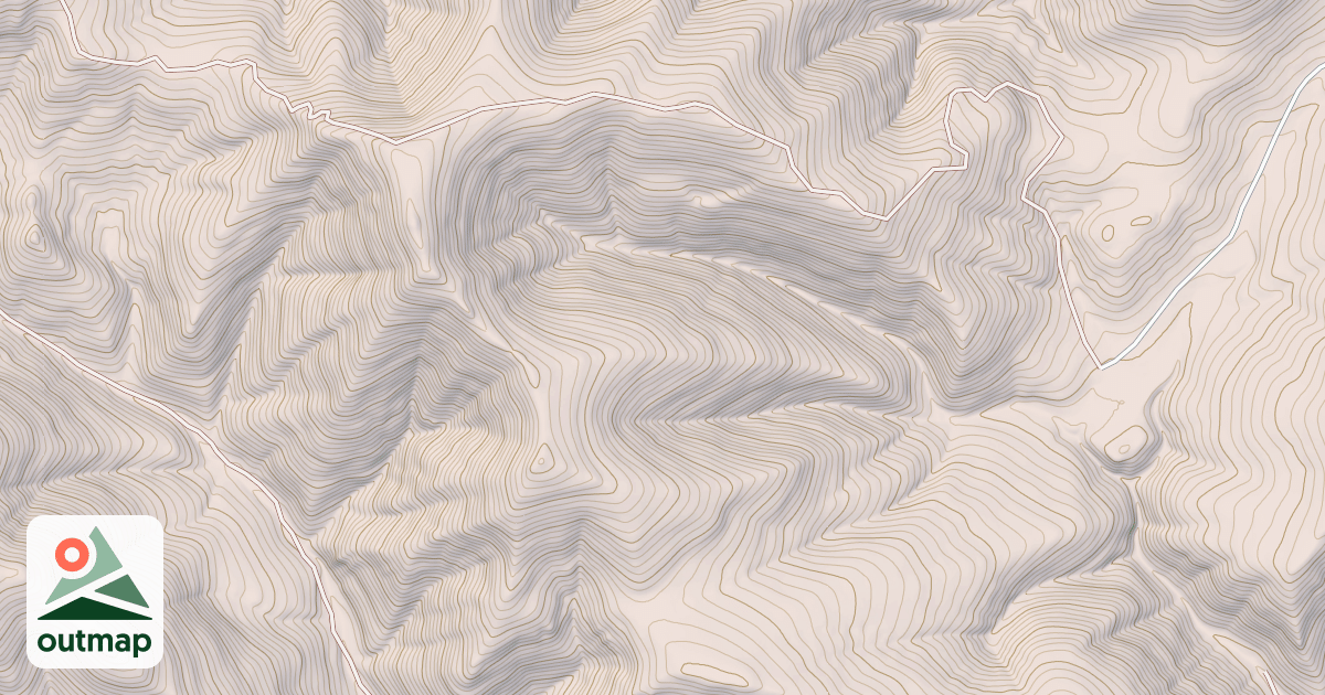 Map of Bear Gulch