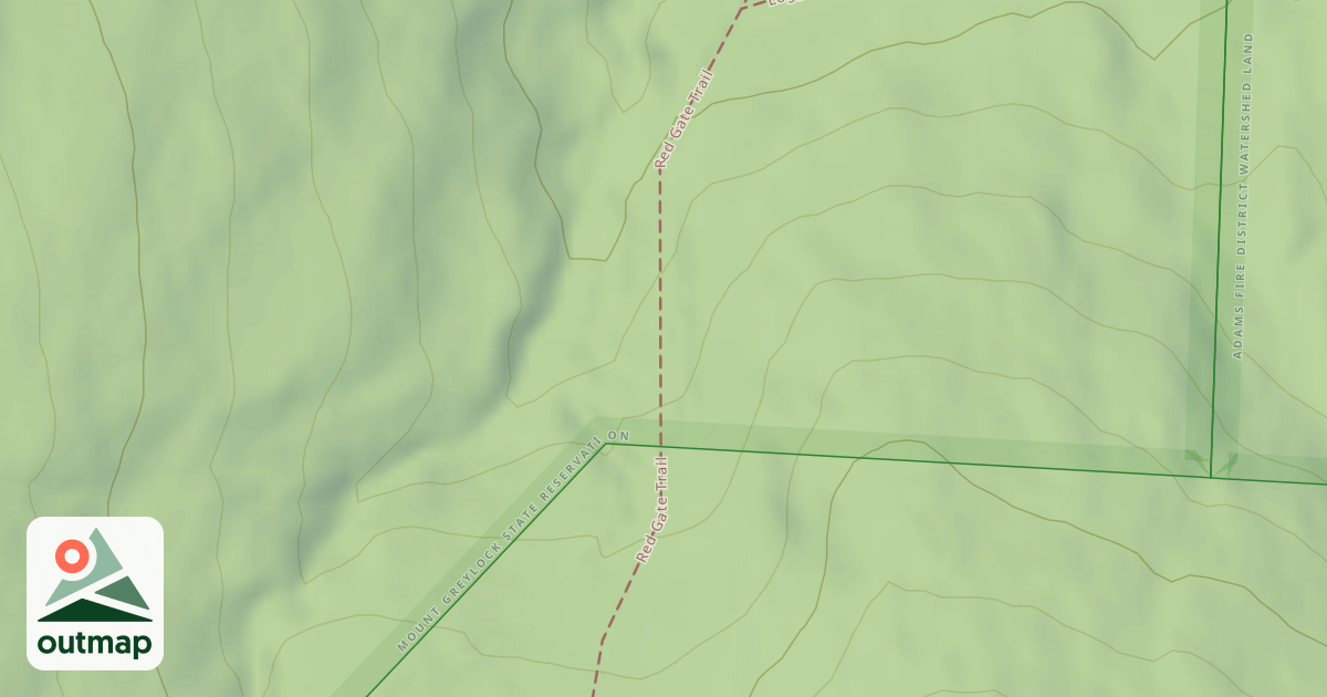 Map of Red Gate
