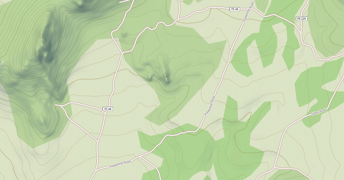 Map preview of POWERLINE