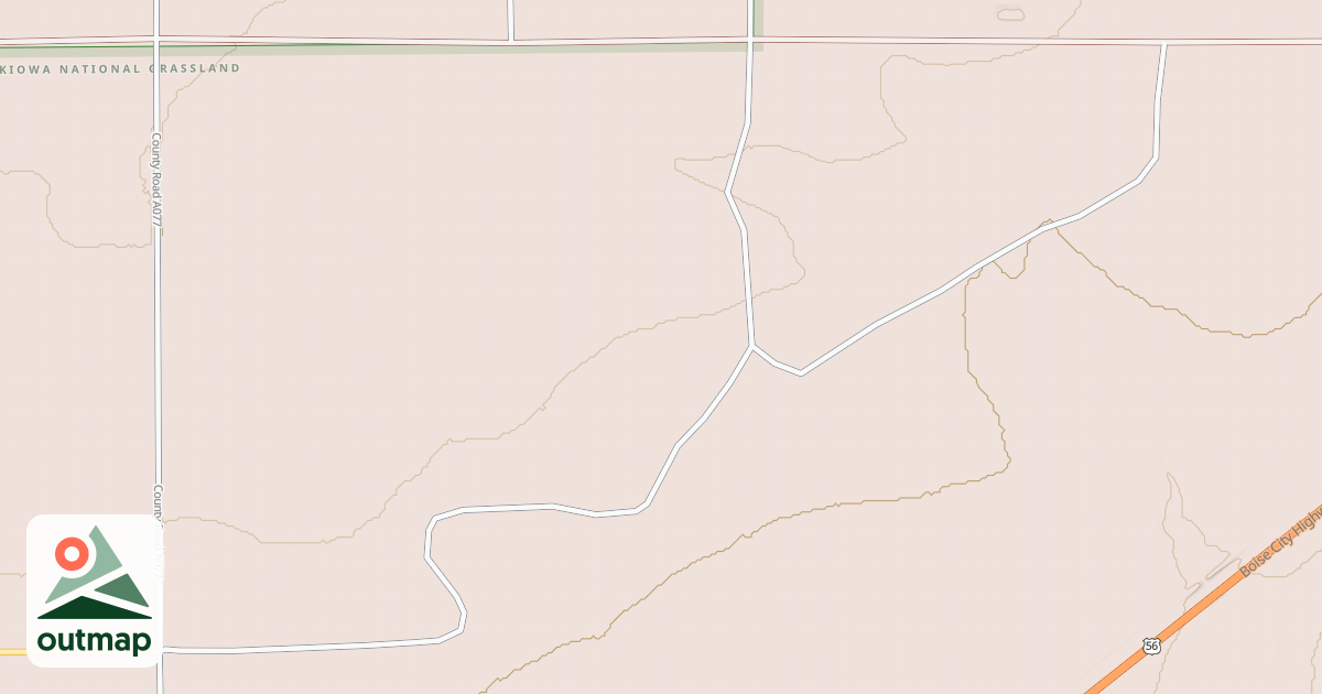 Map of TWO WINDMILL