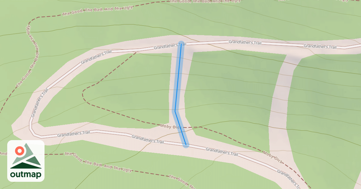 Map of Ben's Run