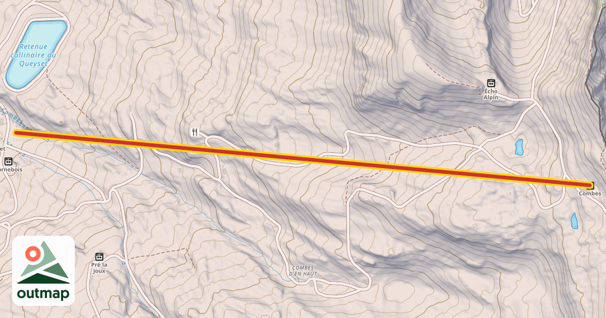 Map of Combes