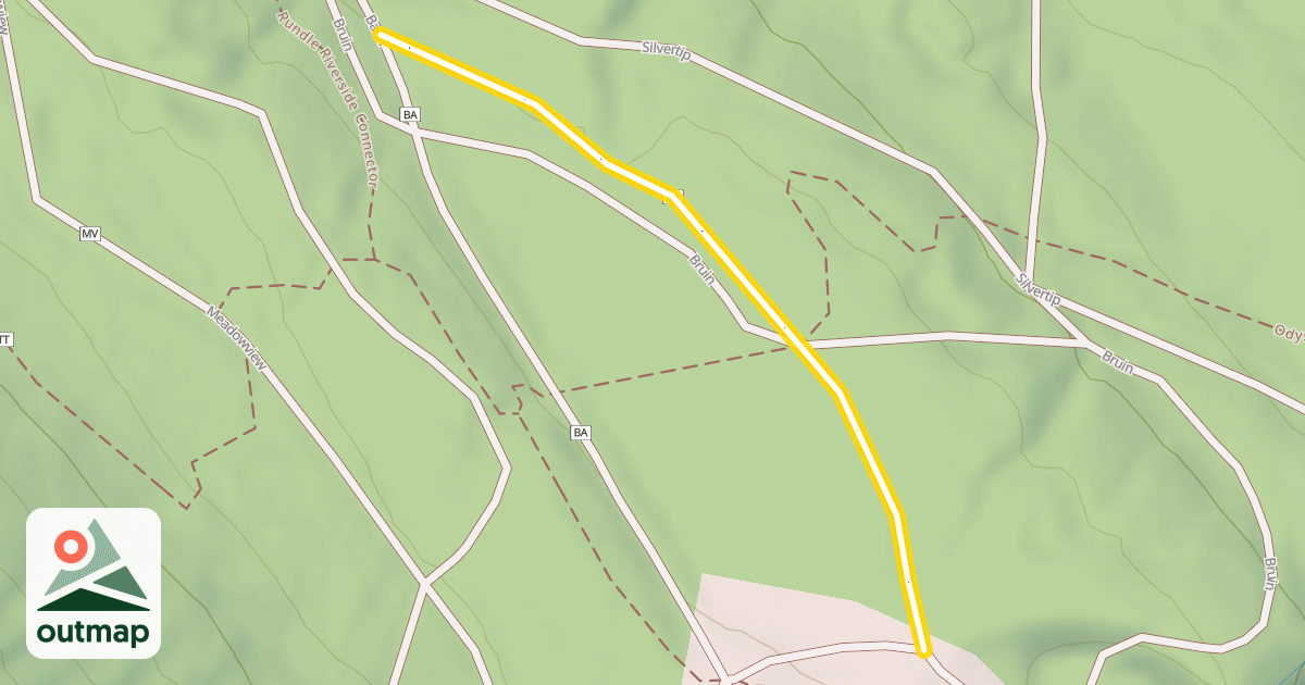 Map of Banff