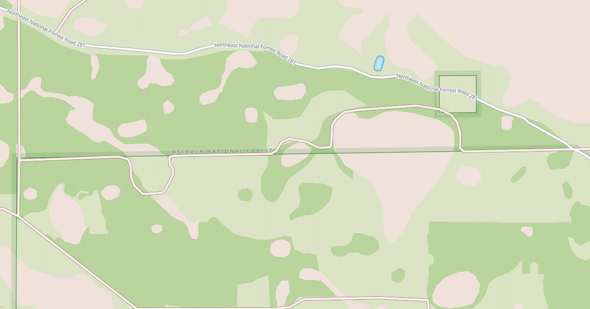Map preview of USFS National Forest System Roads {62061B34-1749-4F7E-B674-C699366FD87B}