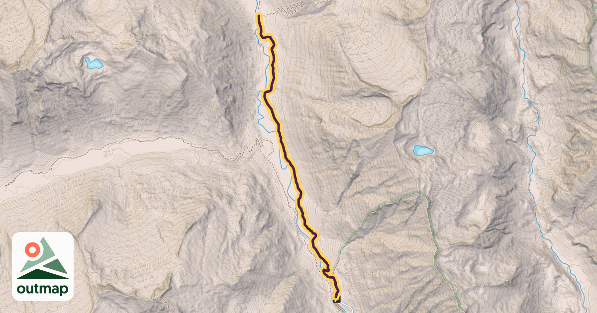 Map of White River Trail
