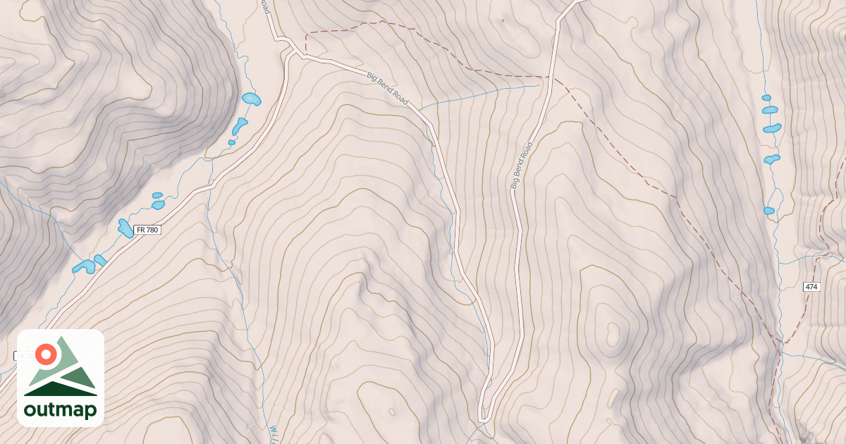 Map of BIG BEND SNOWMOBILE/SKI