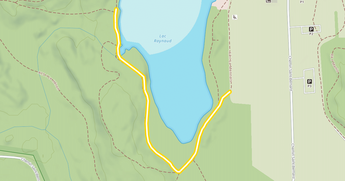 Map preview of A4 La Mennais