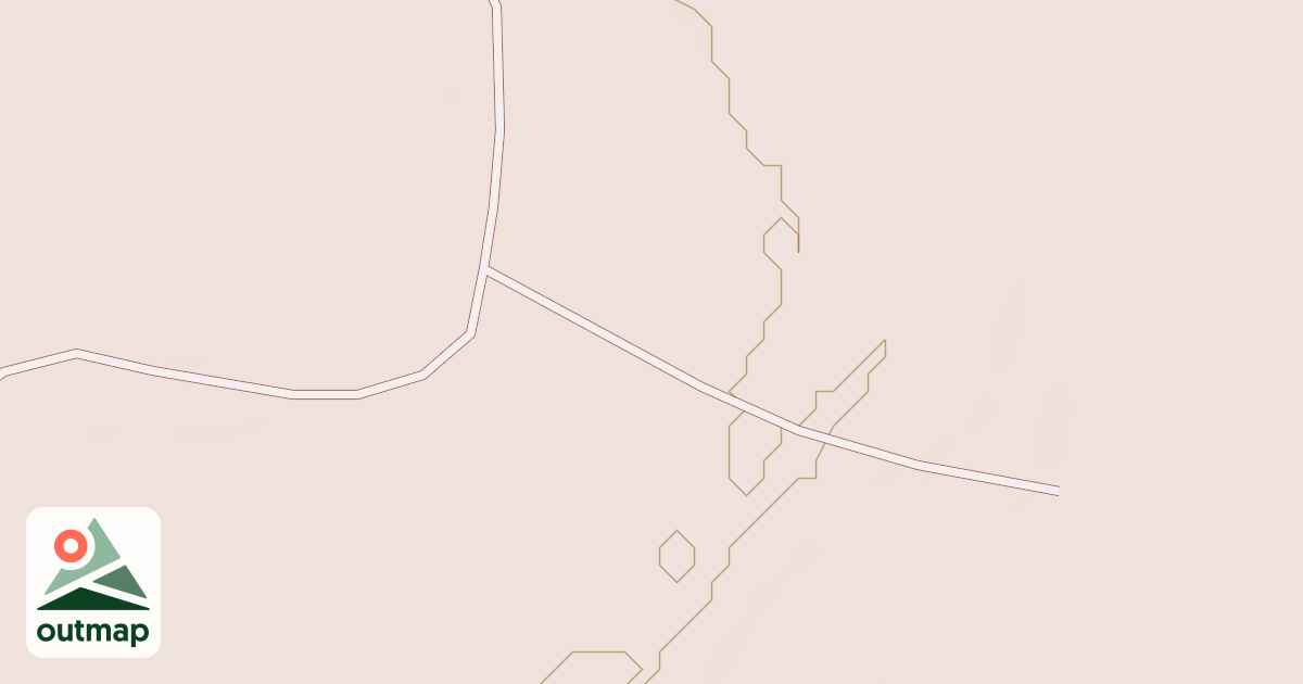 Map of WEST BARRETT SPUR AA