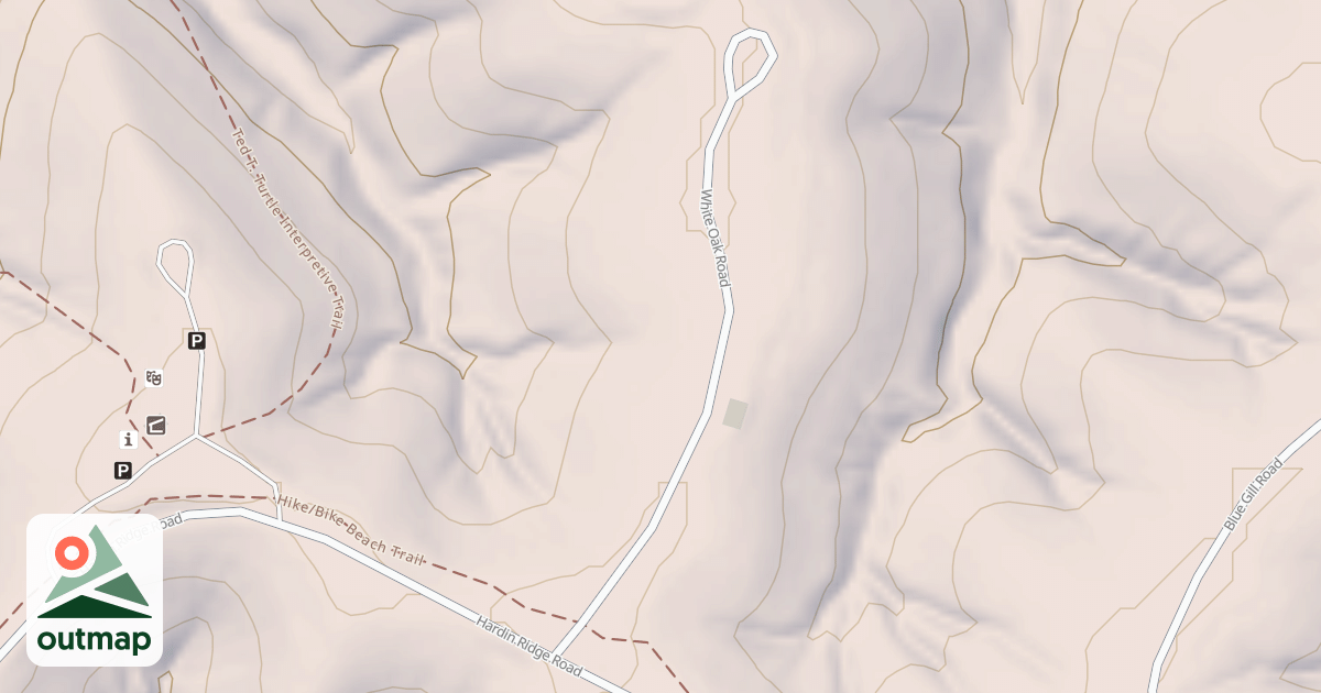 Map of WHITE OAK