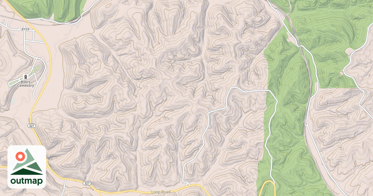 Map of Richland Apv in Jackson