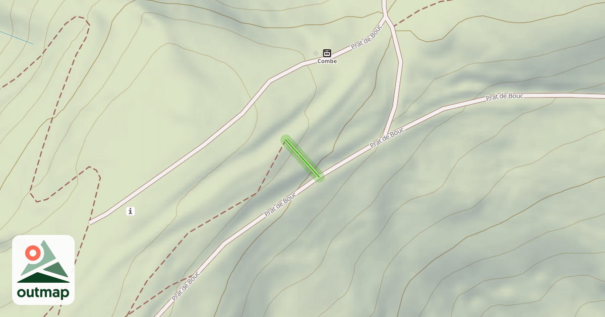 Map of Prat de Bouc
