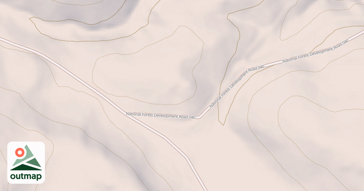 Map of USFS National Forest System Roads {198729E1-2975-4D27-A7F8-A50CBBFB0AD8}