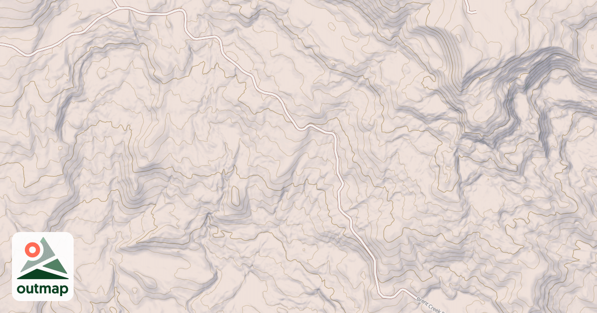 Map of BRENT CREEK