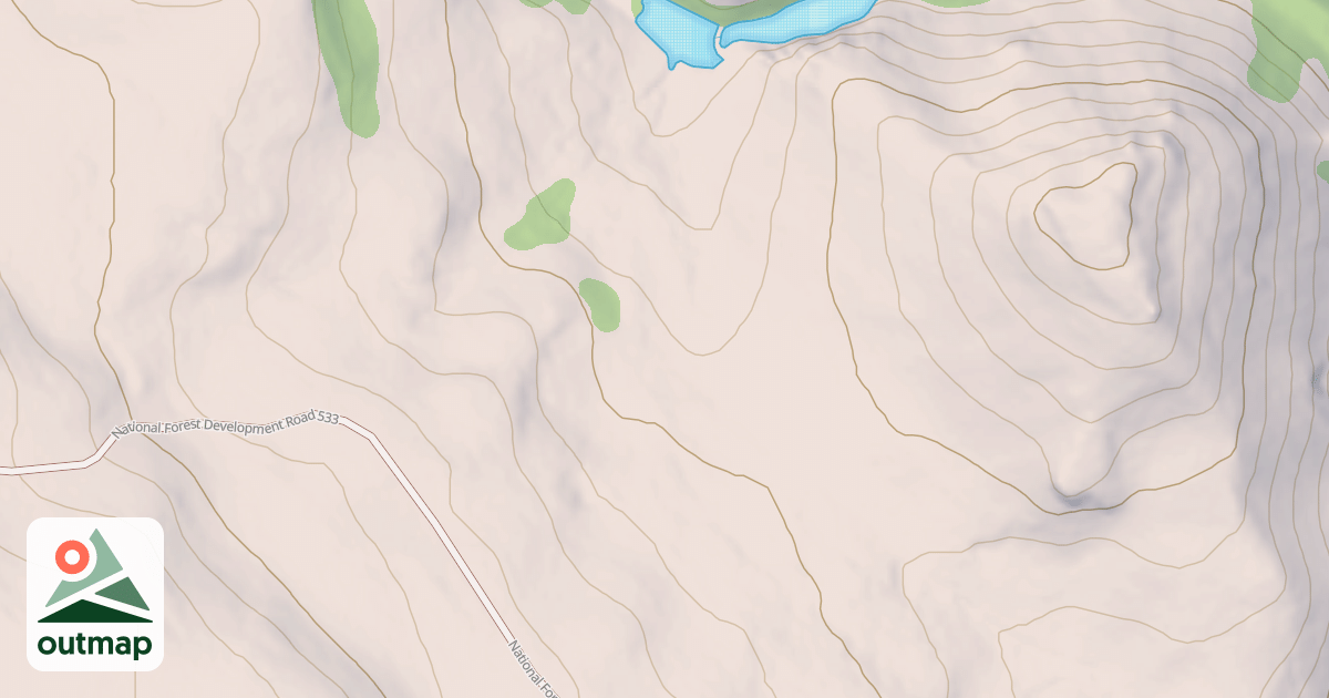 Map of HALLOWAY MEADOW SPUR D