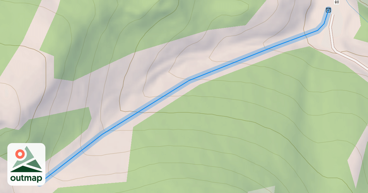 Map of Lower Red Tail