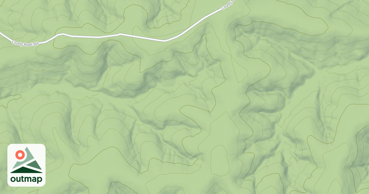 Map of BURRUS HOLLOW