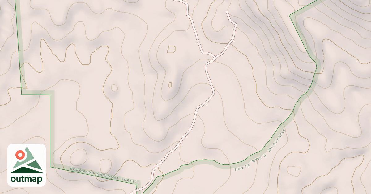 Map of COPPER CANYON SPRING