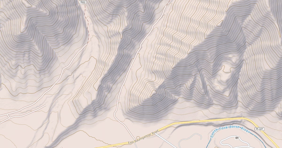 Map preview of LITTLE WATER GULCH
