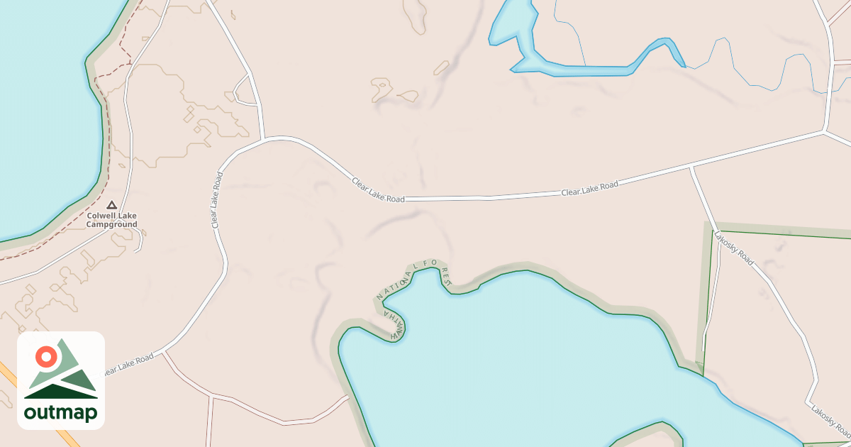 Map of CLEAR LAKE