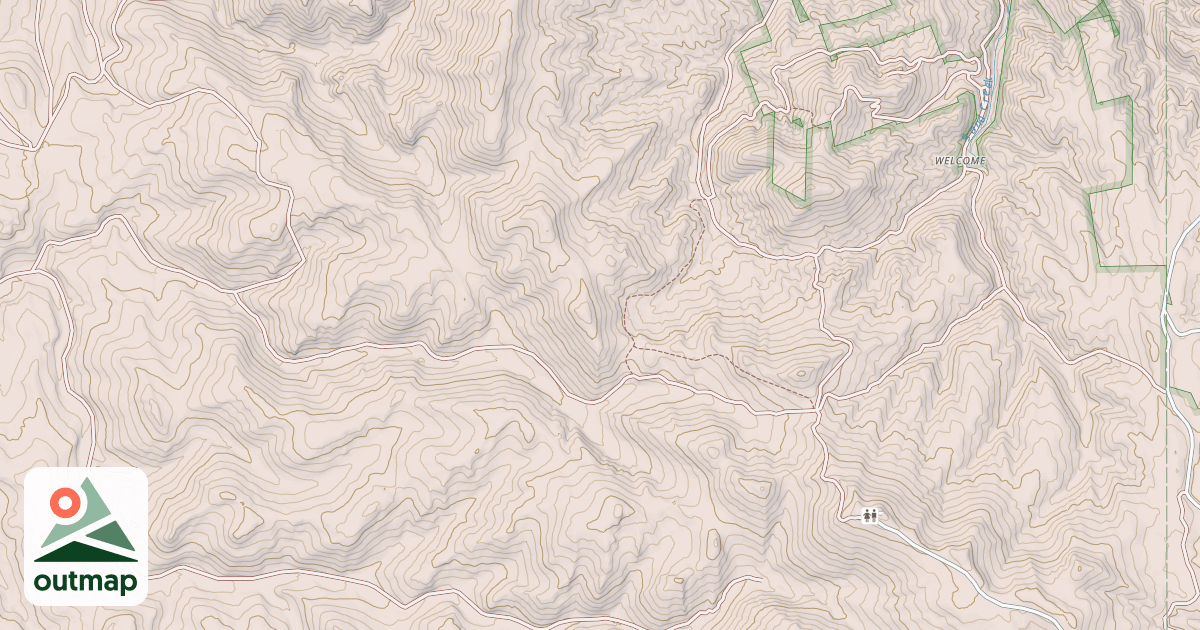 Map of POLE CABIN