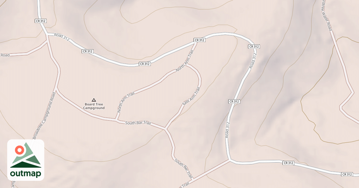 Map of EAST ARM