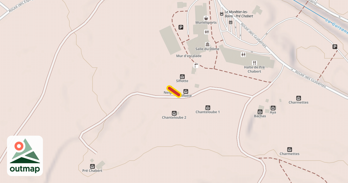 Map of Neiges