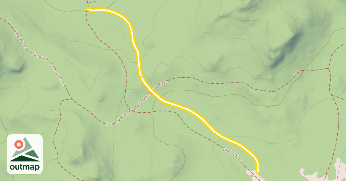 Map of Summit Loop