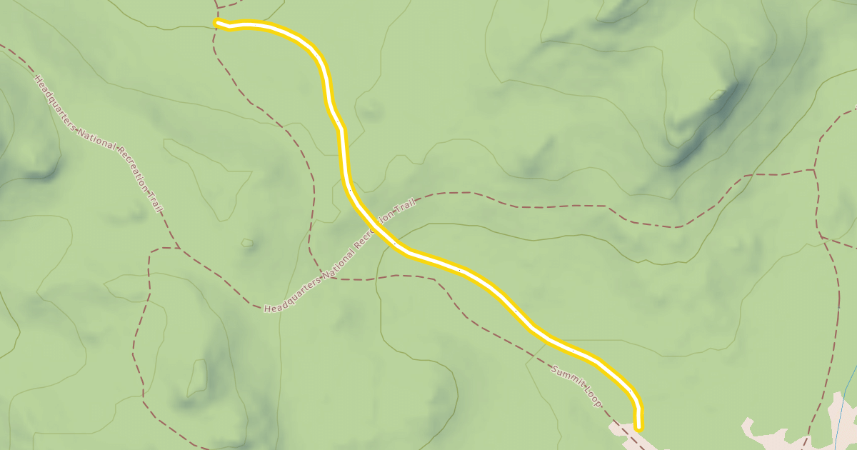 Map preview of Summit Loop