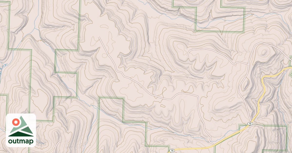Map of SMITH RIDGE