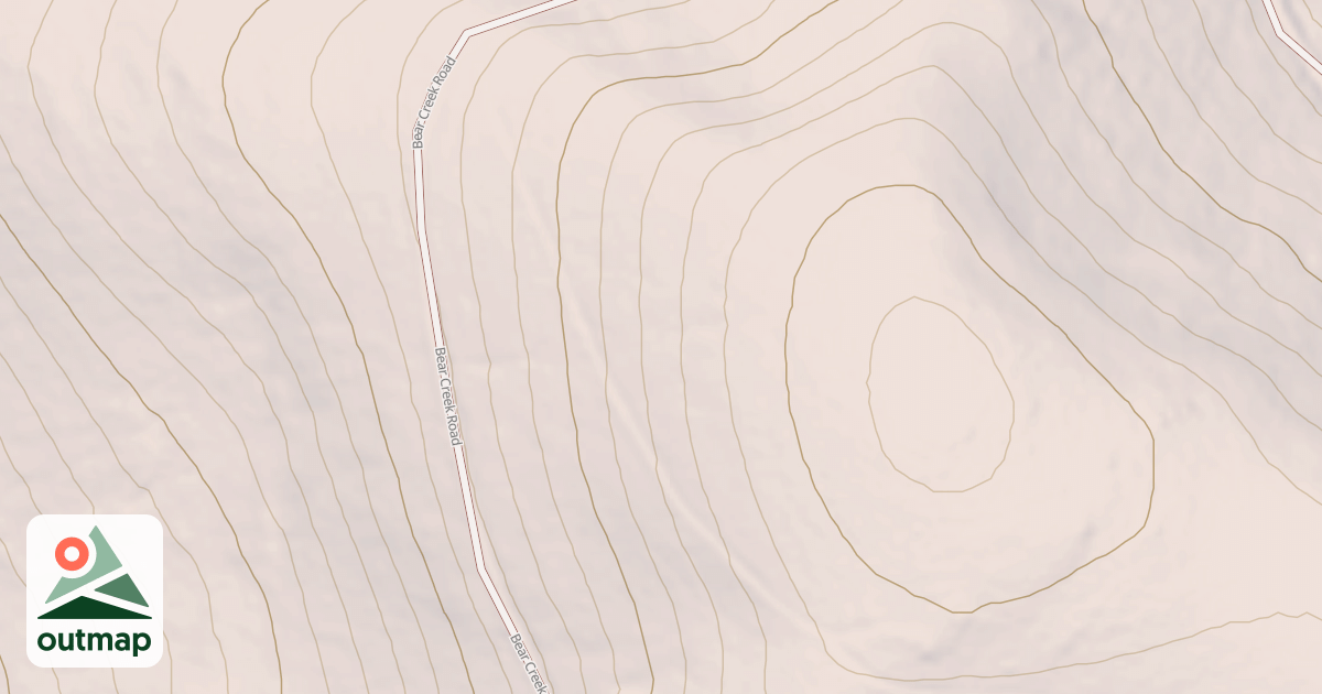 Map of BEAR CREEK