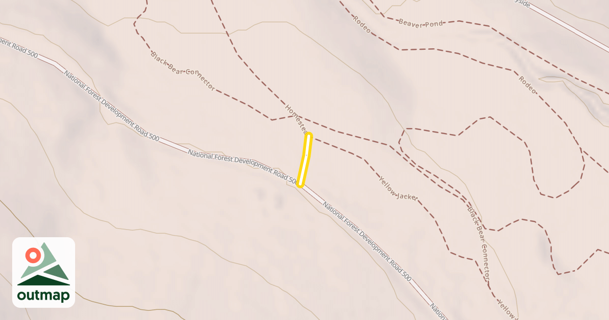 Map of Homestead
