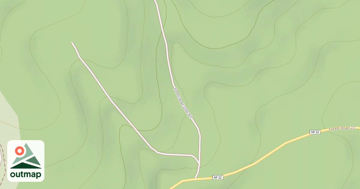 Map of USFS Motor Vehicle Use Map Roads {5116BA0F-52A6-489D-BD62-C13DDD127669}