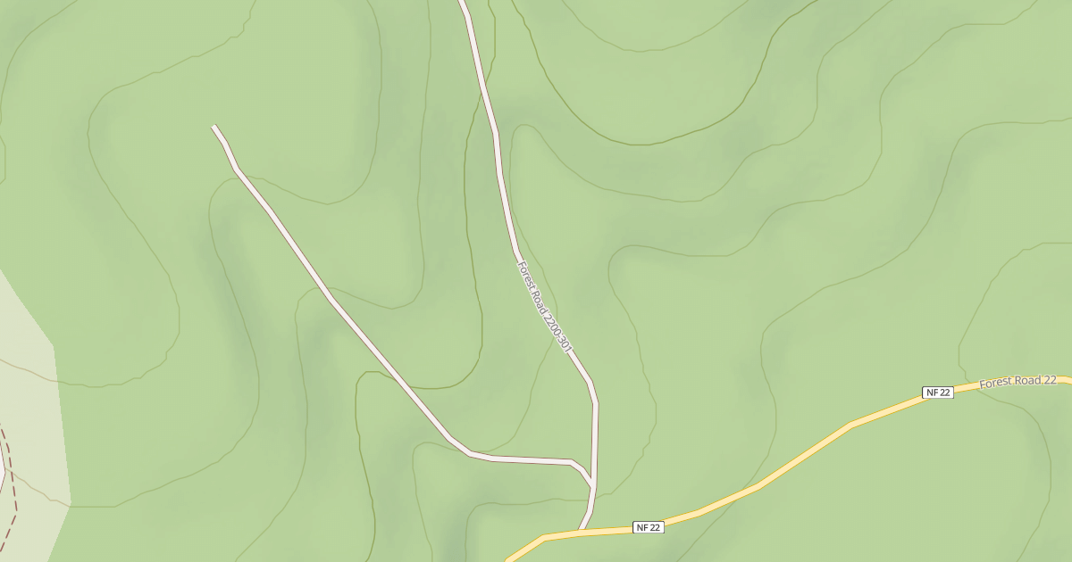 Map preview of USFS Motor Vehicle Use Map Roads {5116BA0F-52A6-489D-BD62-C13DDD127669}