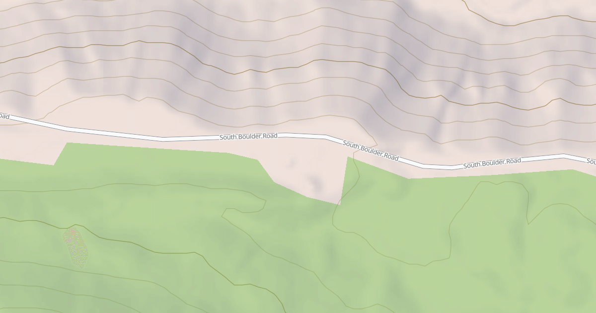 Map preview of SOUTH BOULDER SNOW PARK