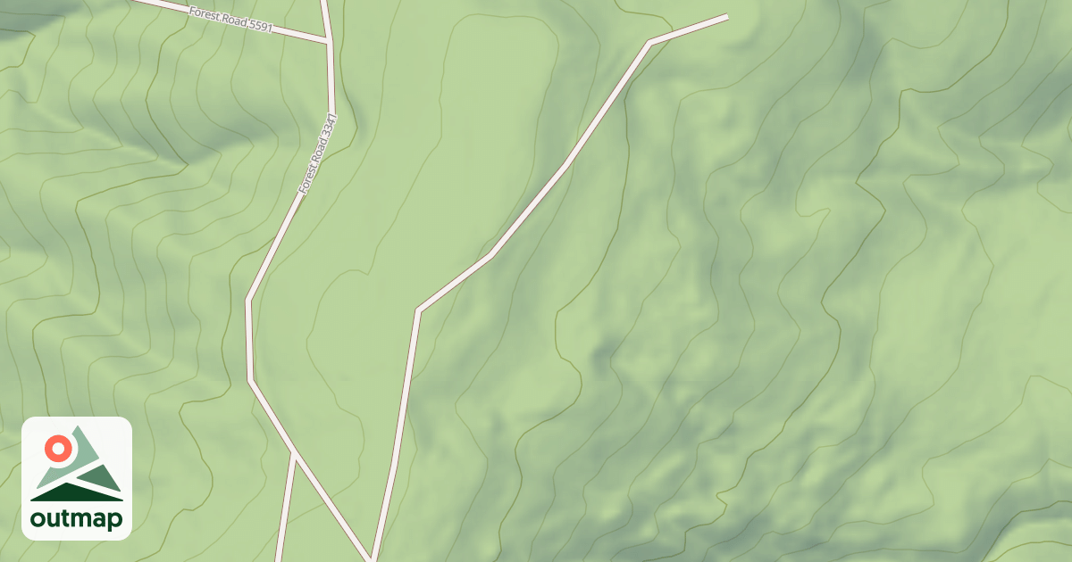 Map of CEDAR FLAT