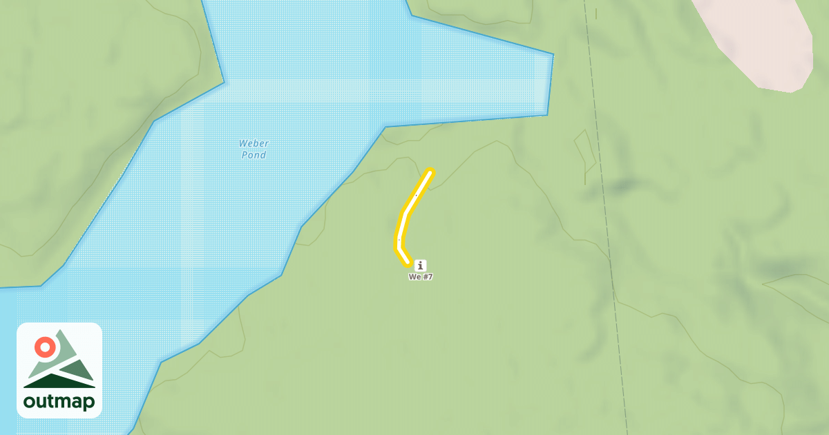 Map of #1 Weber Trail Middle