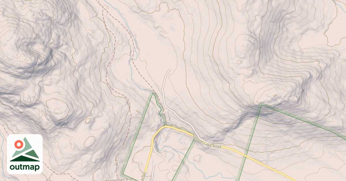 Map of Brown Brook Snomo