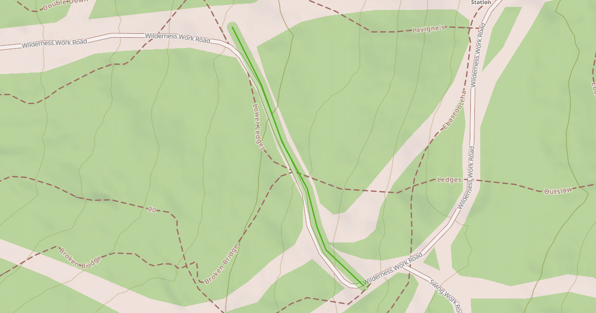 Map preview of Work Road