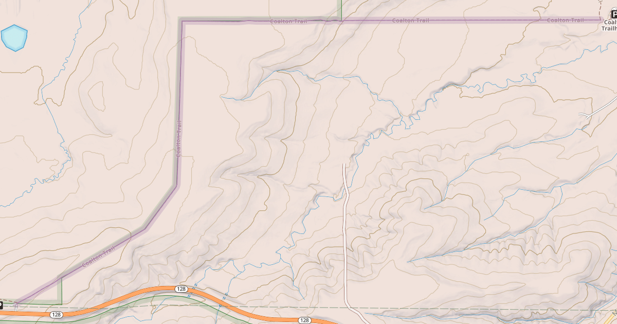 Map preview of Coalton Trail