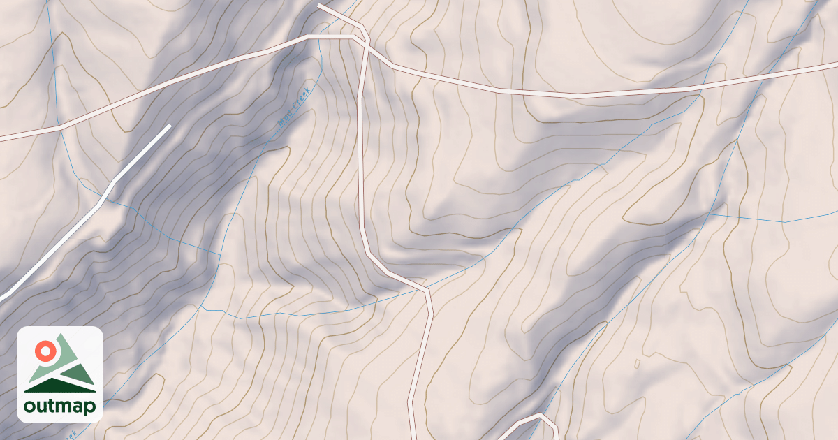 Map of BEAR LAKE