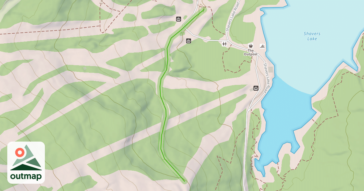 Map of Lower Flume