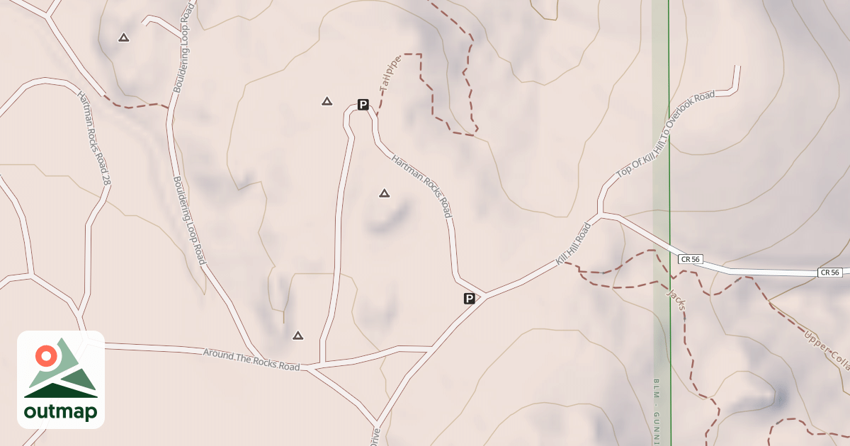 Map of BLM National GTLF Public Motorized Roads 0e7c5865-8de4-4c05-86f0-e85d75a161e8