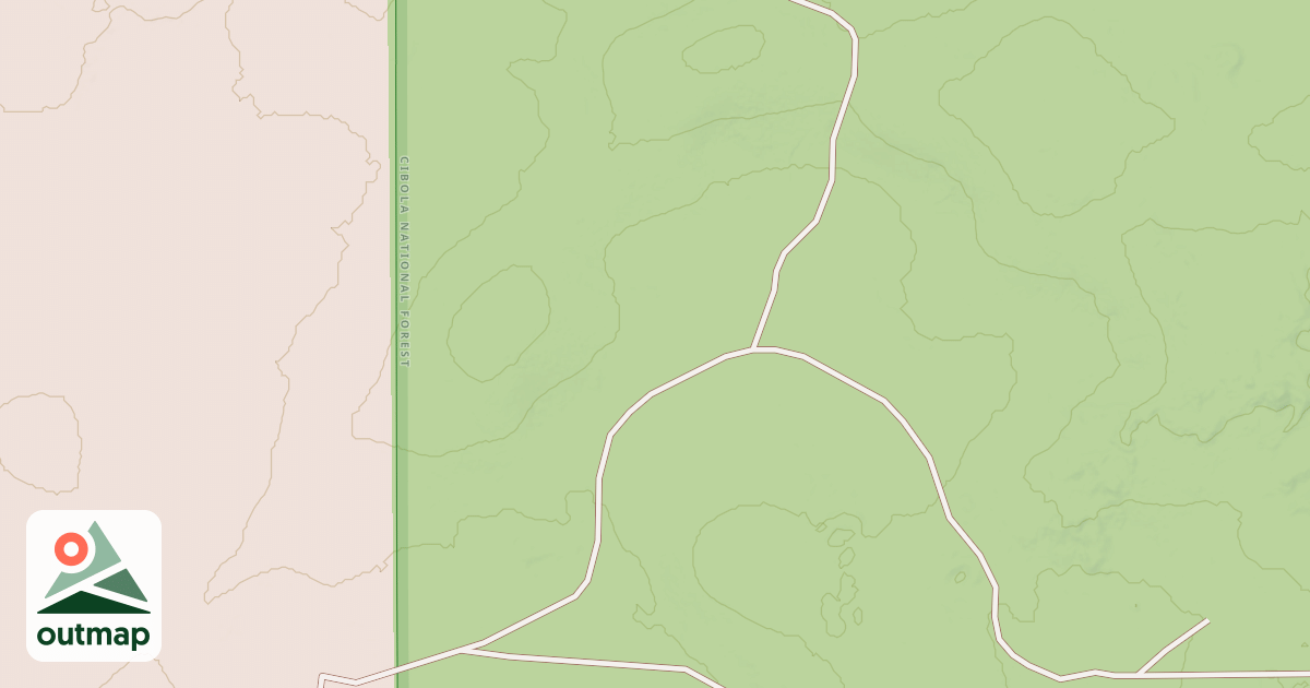 Map of USFS Motor Vehicle Use Map Roads {6CB74B21-F95D-4DF1-834B-BD80A9FD007D}