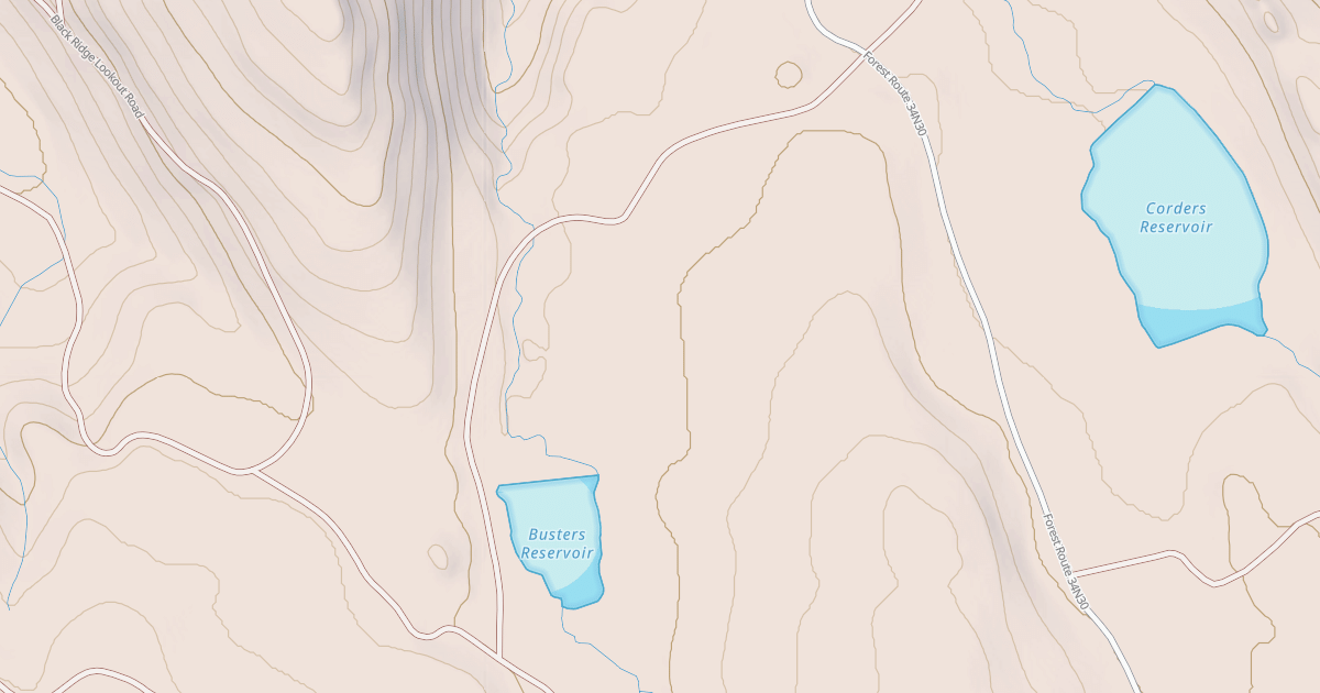 Map preview of BUSTER RESERVOIR
